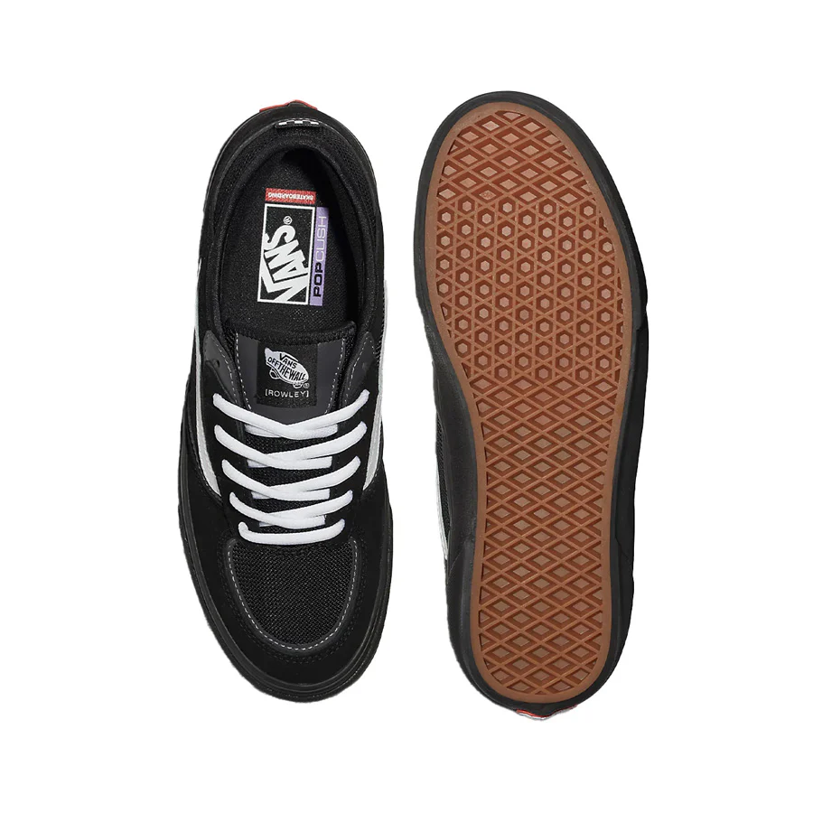 Vans Skate Rowley - Black/White/Black - Image 4