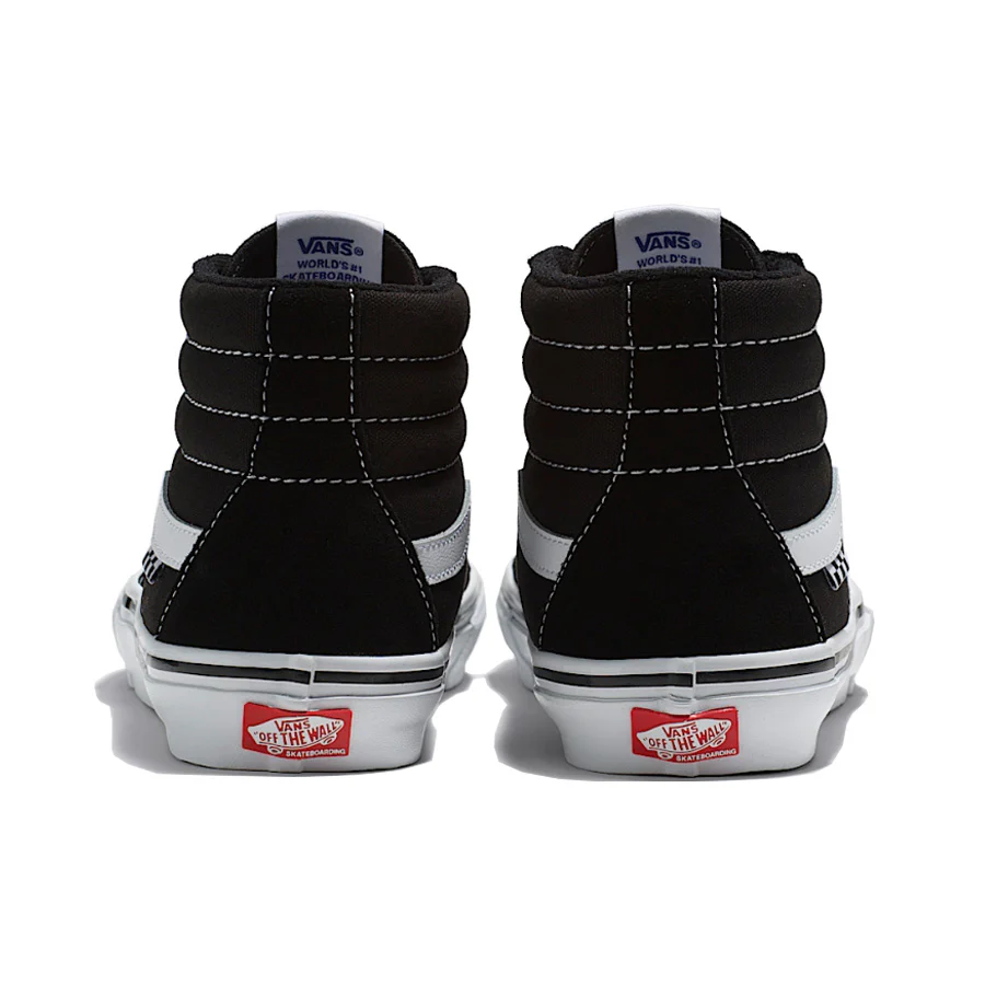 Vans Skate Sk8-Hi - Black/White - Image 5
