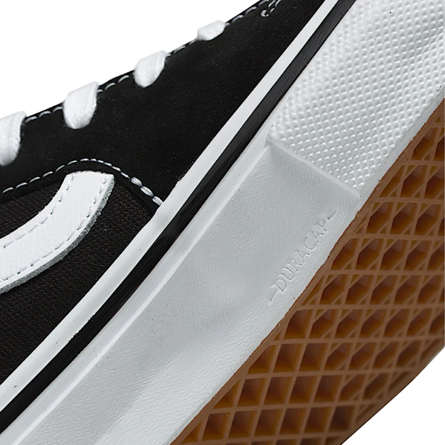 Vans Skate Sk8-Hi - Black/White - Image 6