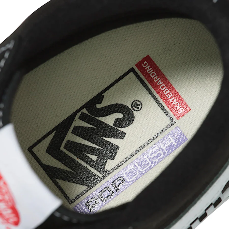 Vans Skate Sk8-Hi - Black/White - Image 7