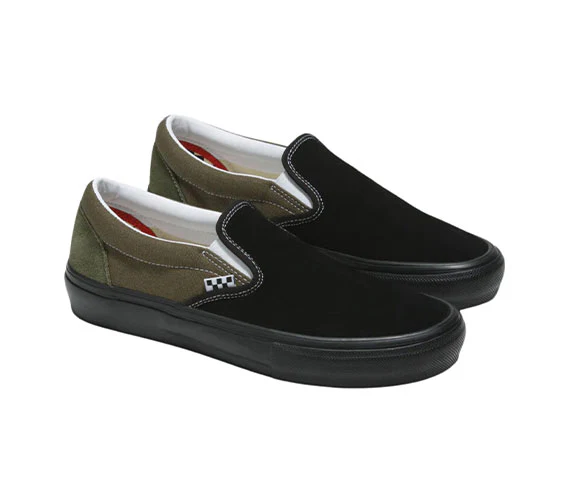 Vans Skate Slip-On - Black/Grape Leaf - Image 2