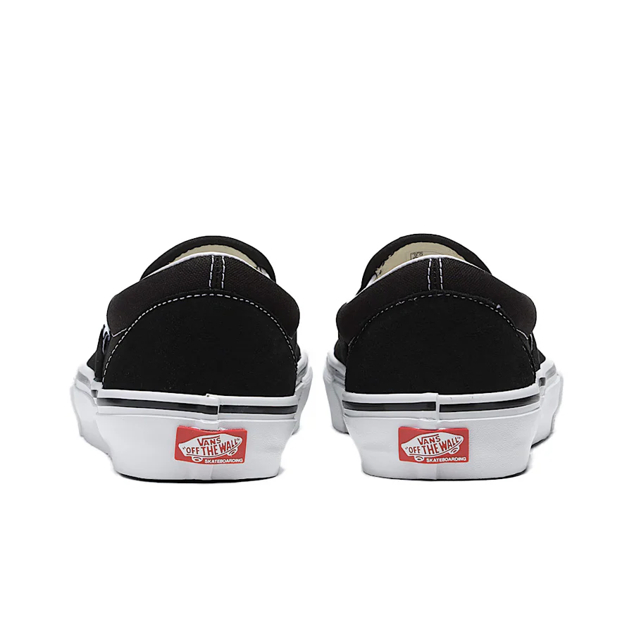 Vans Skate Slip-On - Black/White - Image 5