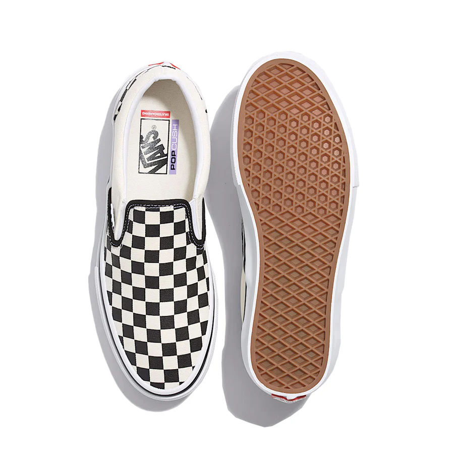 Vans Skate Slip-On - Checkerboard - Image 4