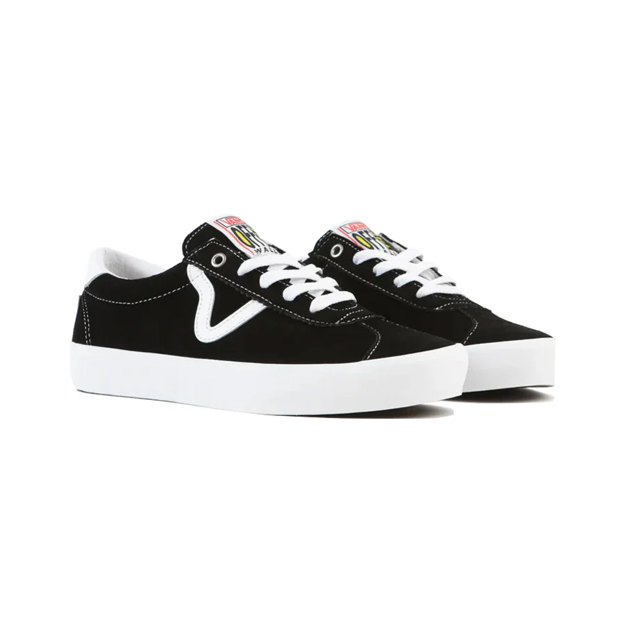 Vans Skate Sport - Black/Black/White - Image 2