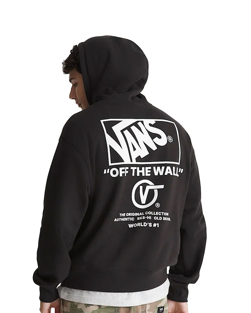 Vans Stacked Hi Pullover Black-White - Image 4