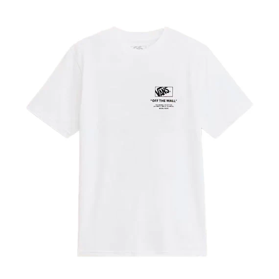 Vans Stacked Hi Short Sleeve T-Shirt White - Image 2