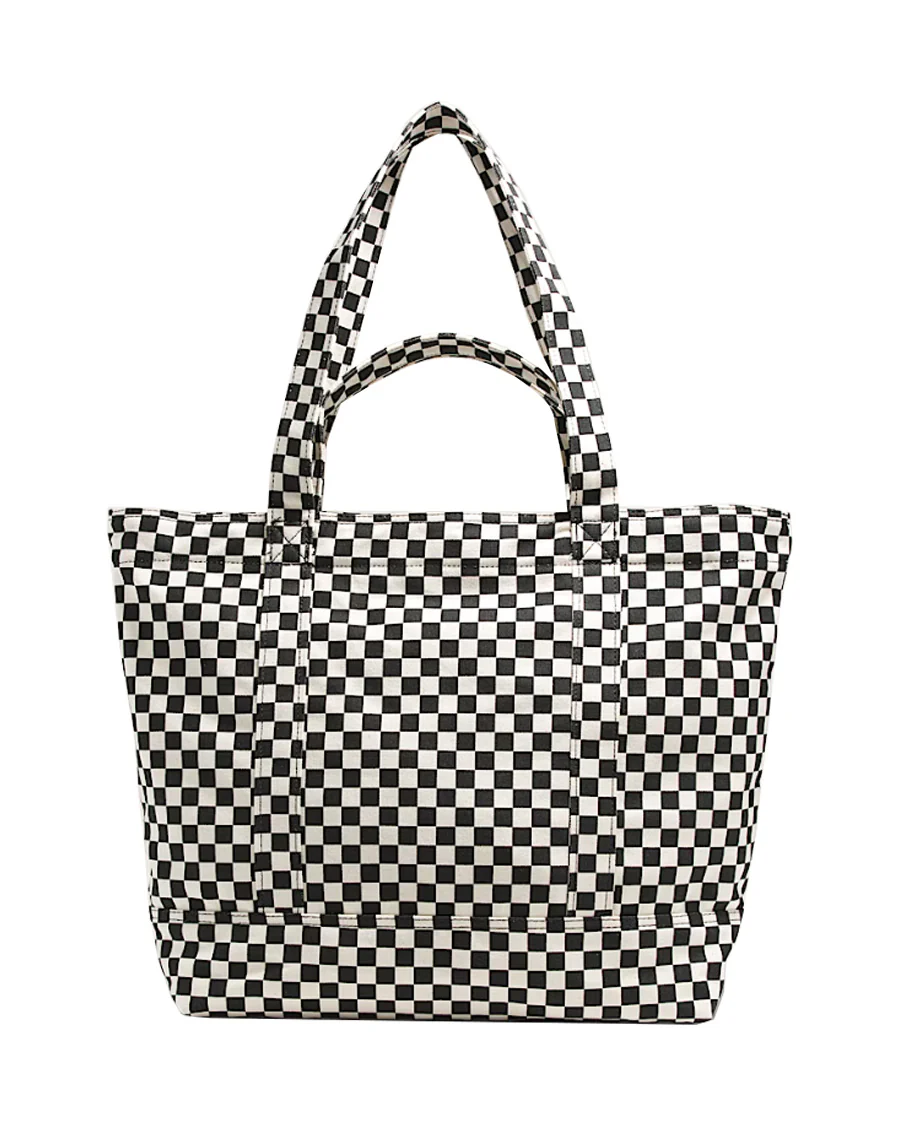 Vans Women's Tell All Zip Tote Checkerboard - Image 2