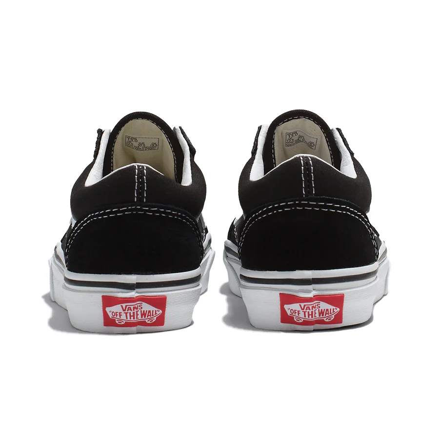 Vans Old Skool Youth - Black/True White - Image 5