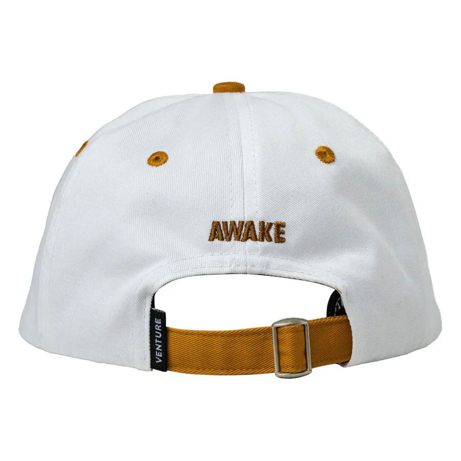 Venture Emblem Strapback - White/Khaki - Image 2