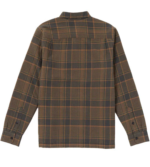 Volcom Brickstone Lined Flannel Mud - Image 2