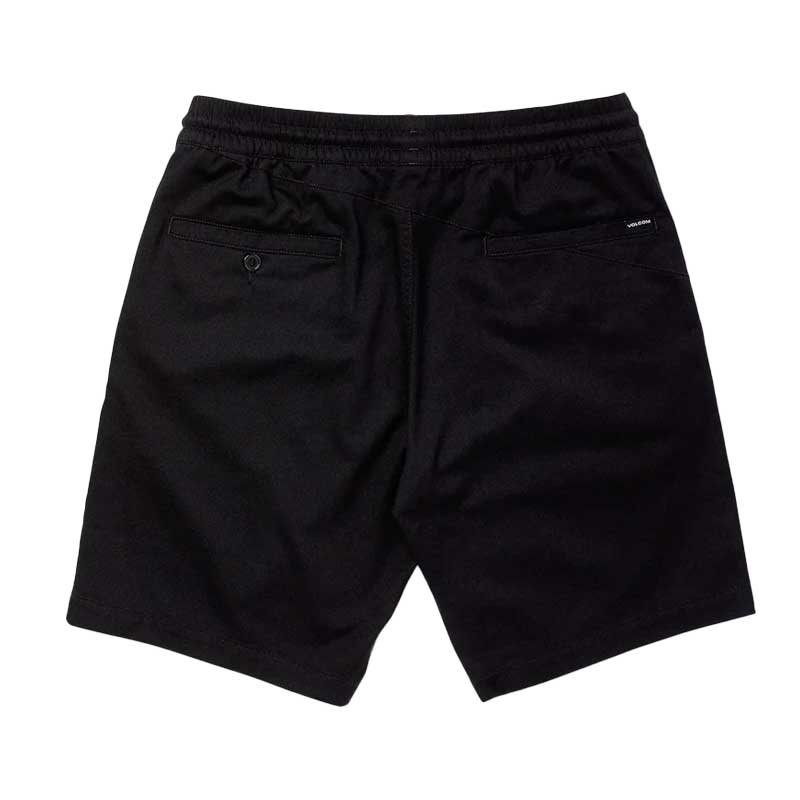 Volcom Frickin Elastic Waist Short 19 Black - Image 2