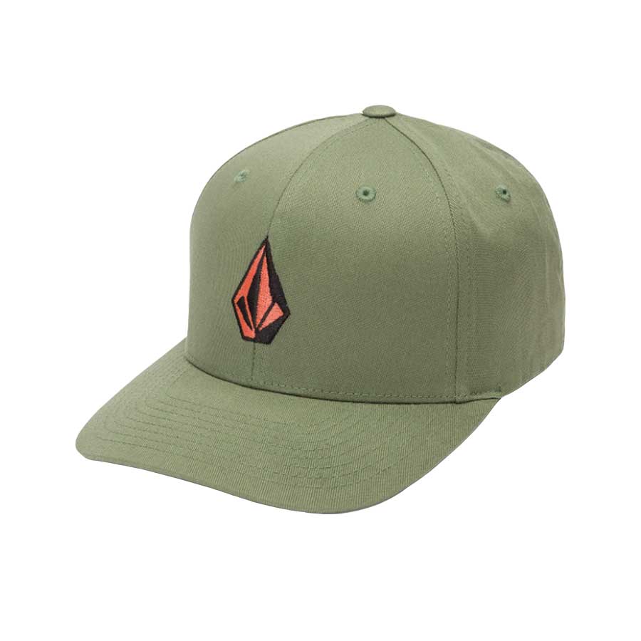Volcom Full Stone X-Fit Cap - Dark Forest