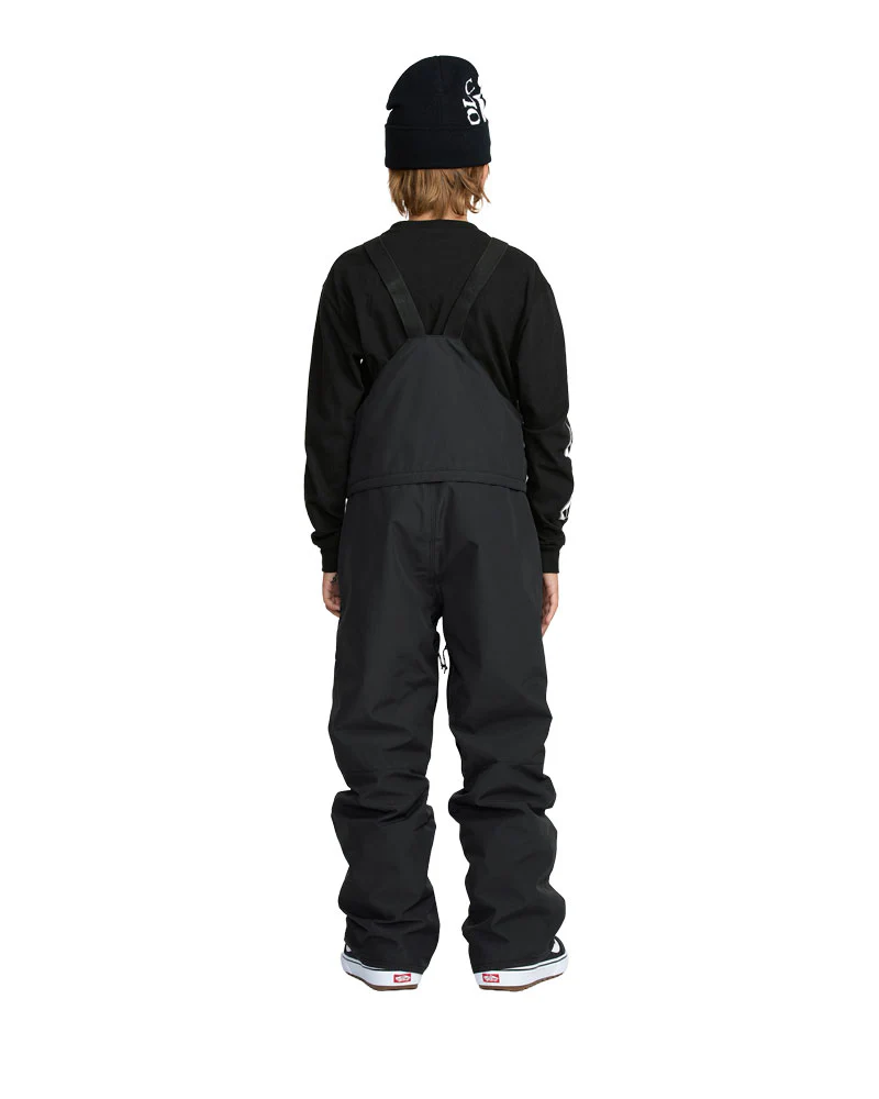 Volcom Kids' Barkley Ins Bib Pant Black 2026 - Image 2