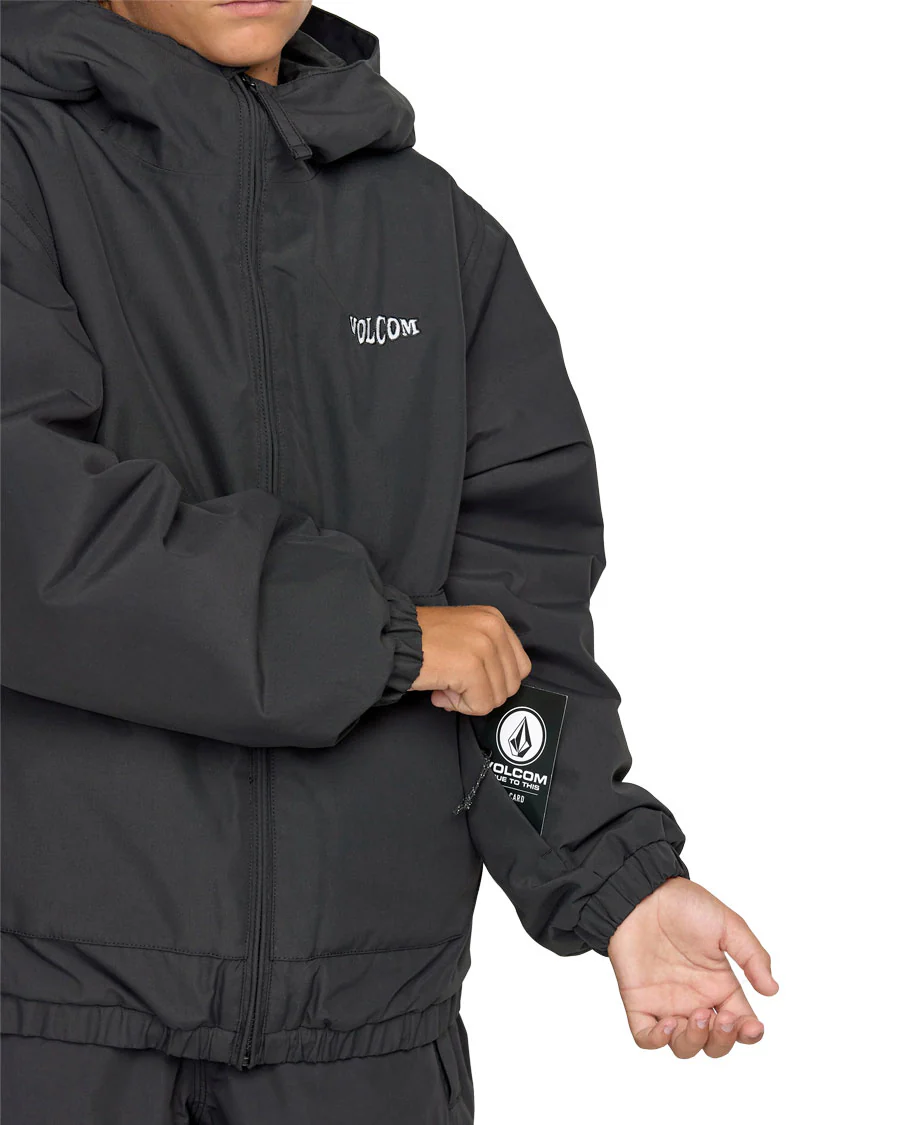 Volcom Kids' Chaos Fz Jacket Black 2026 - Image 3