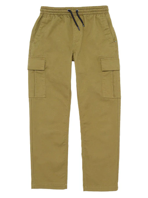 Volcom Kids' March Cargo Elastic Pant Old Mills - Image 2