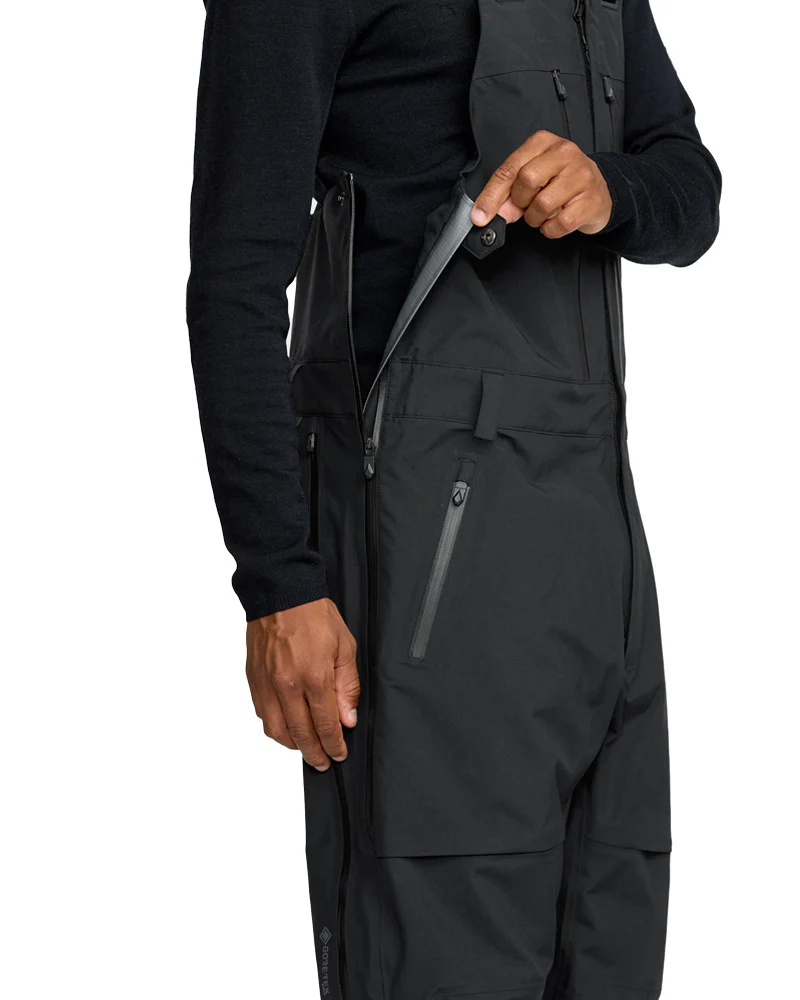Volcom Men's Anyox Gore-Tex Pro Shell Bib Pant Black 2026 - Image 3