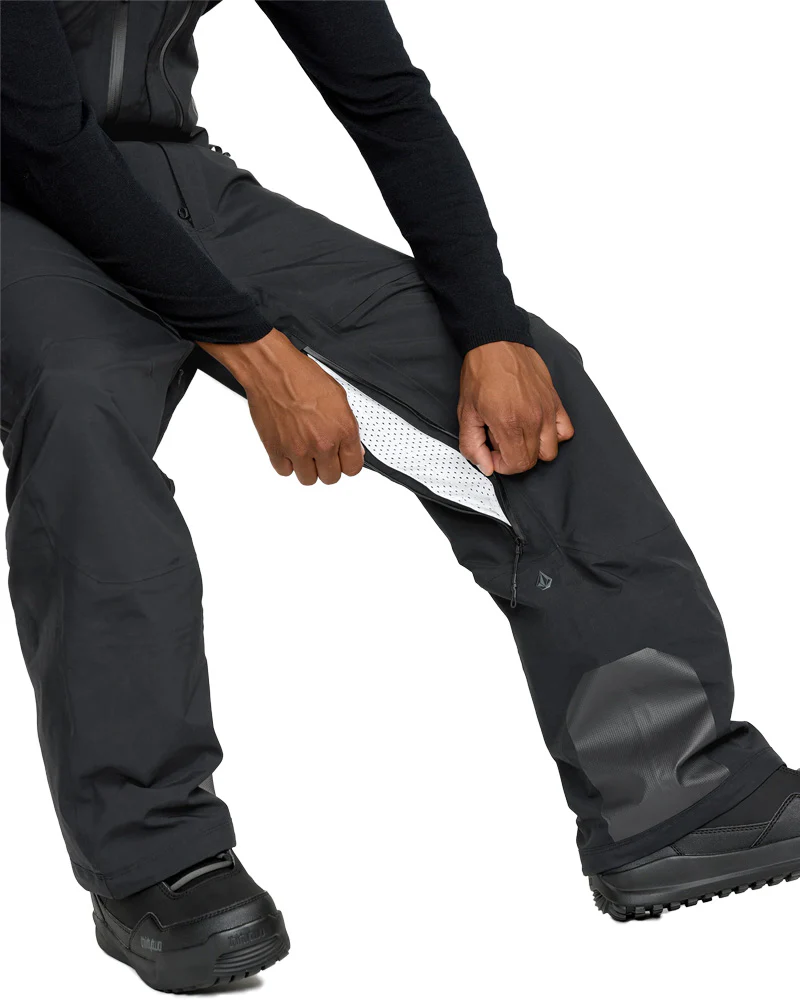 Volcom Men's Anyox Gore-Tex Pro Shell Bib Pant Black 2026 - Image 5