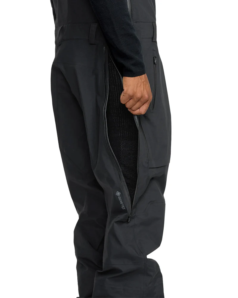Volcom Men's Anyox Gore-Tex Pro Shell Bib Pant Black 2026 - Image 6