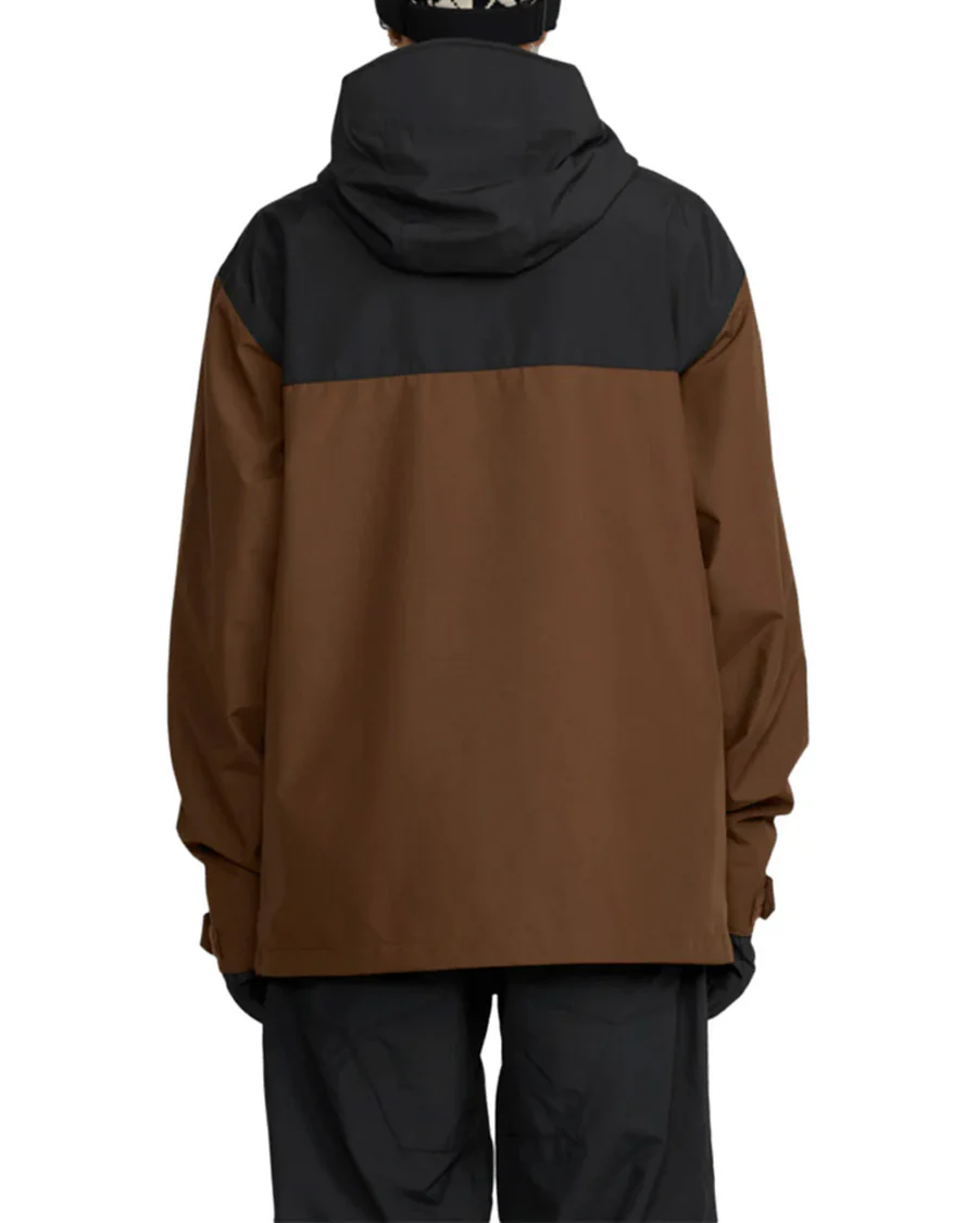 Volcom Men's Buckthreeeighty Jacket Brown 2026 - Image 2