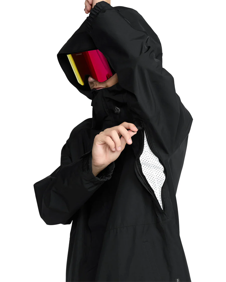 Volcom Men's Dua Ins Gore-Tex Jacket Black 2026 - Image 3