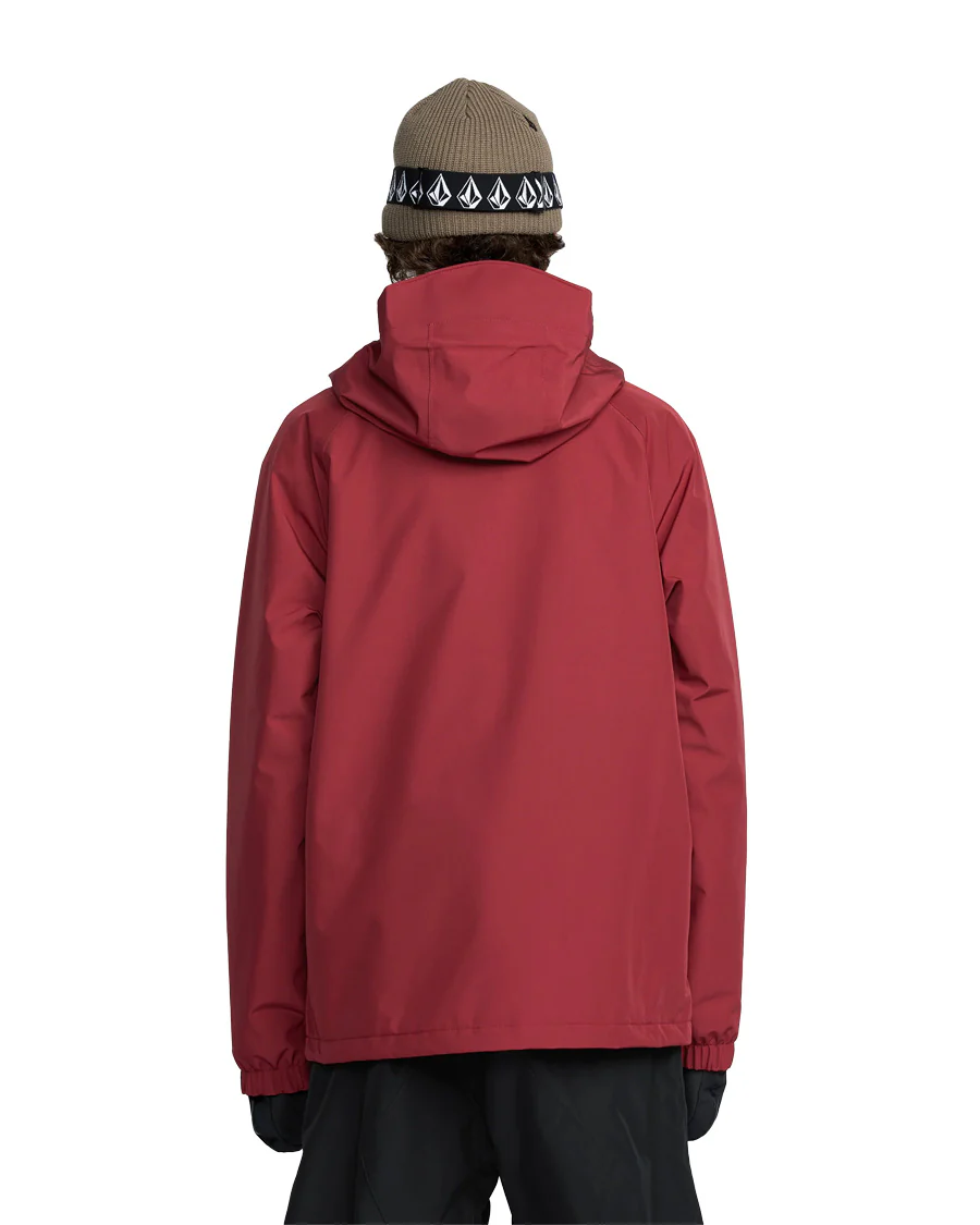 Volcom Men's Dua Ins Gore-Tex Jacket Burnt Red 2026 - Image 2