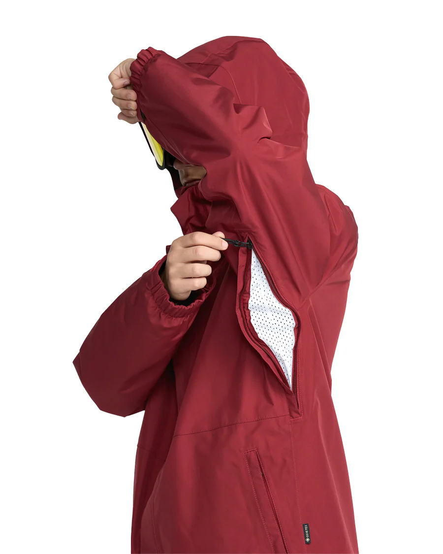 Volcom Men's Dua Ins Gore-Tex Jacket Burnt Red 2026 - Image 3