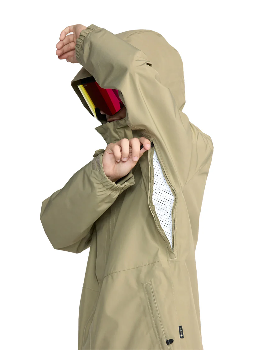 Volcom Men's Dua Ins Gore-Tex Jacket Moss Green 2026 - Image 3
