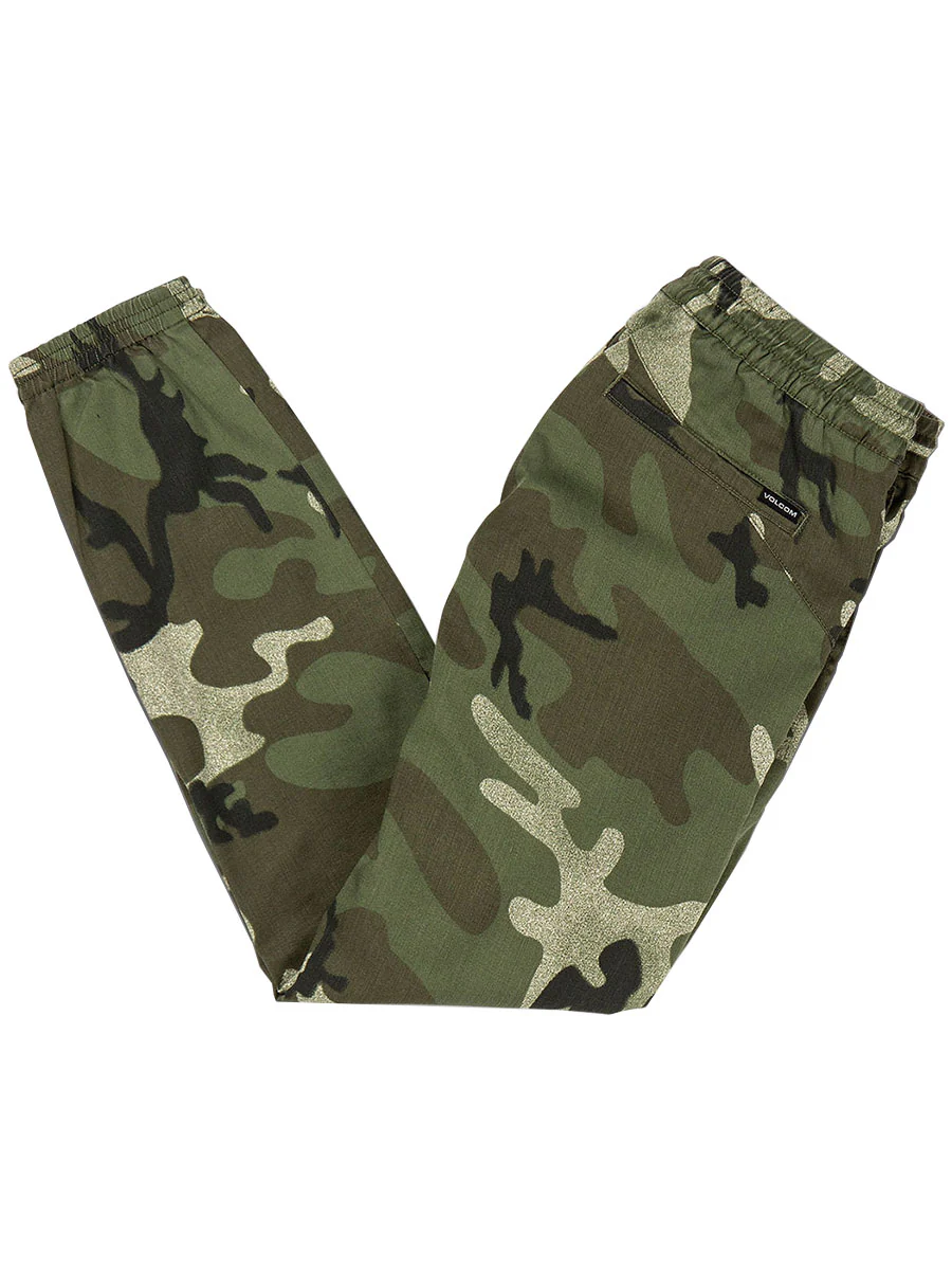 Volcom Men's Frickin Slim Jogger Army - Image 2