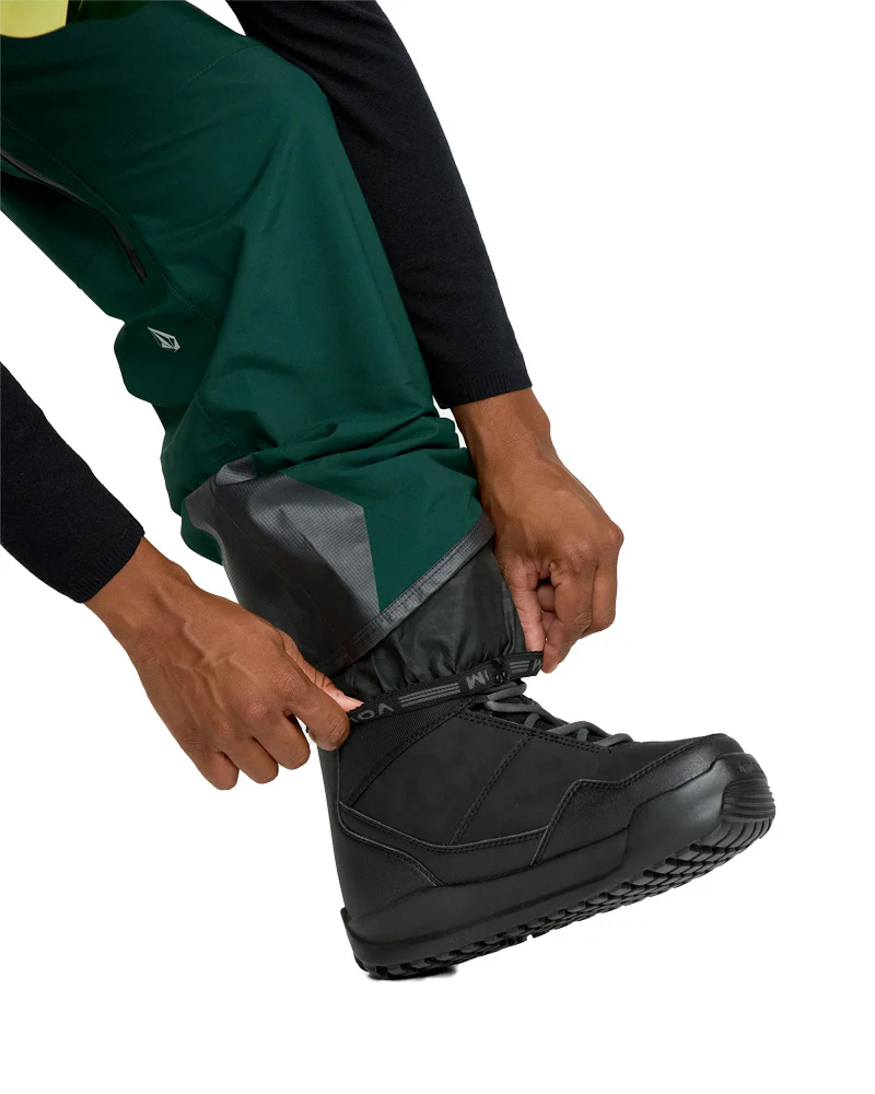 Volcom Men's Guide Gore-Tex Pro Shell Pant Black Green 2026 - Image 5
