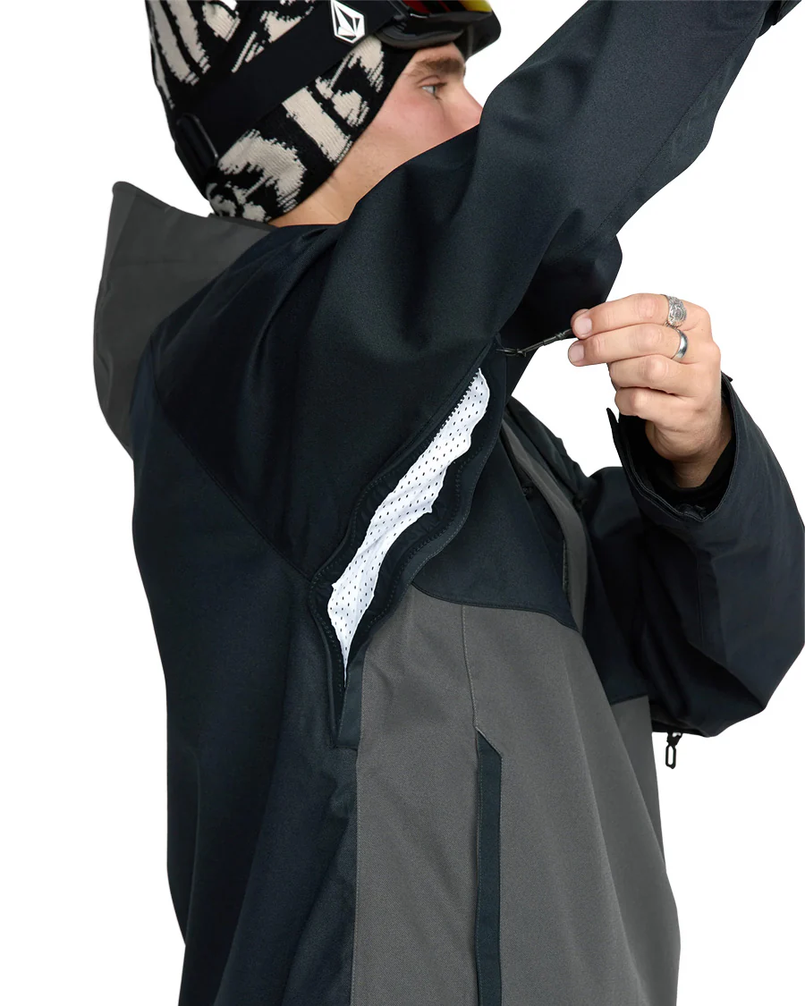 Volcom Men's Hossegor 20K Pullover Black 2026 - Image 5