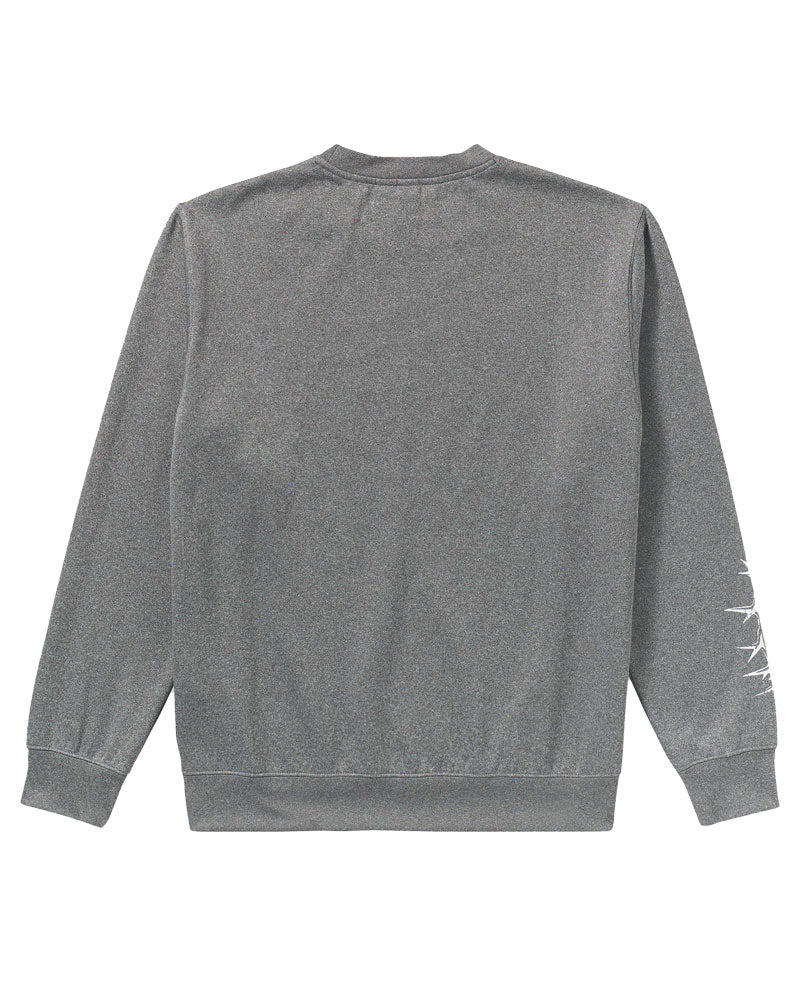 Volcom Men's Hydro Crew Heather Black 2026 - Image 2