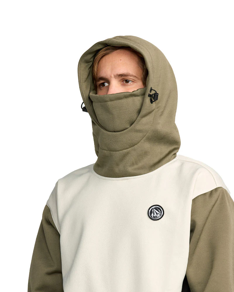 Volcom Men's Hydro Riding Hoodie Military 2026 - Image 3