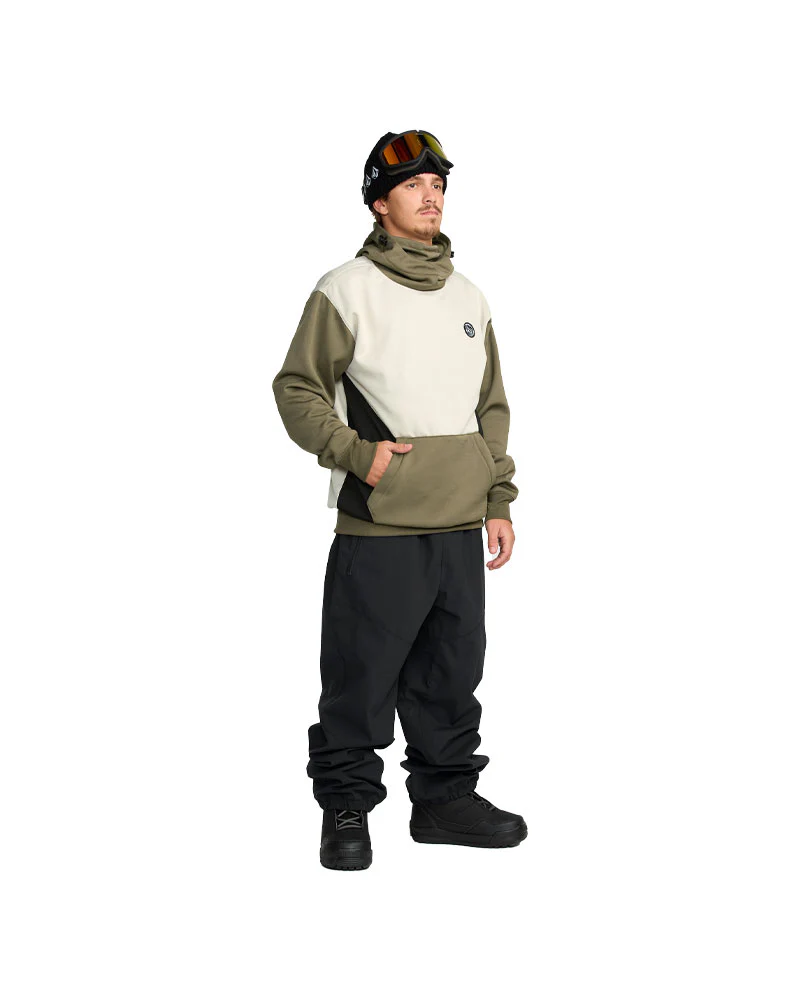 Volcom Men's Hydro Riding Hoodie Military 2026 - Image 4