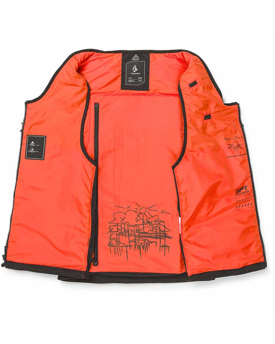 Volcom Men's Iguchi Slack Vest Black 2026 - Image 3