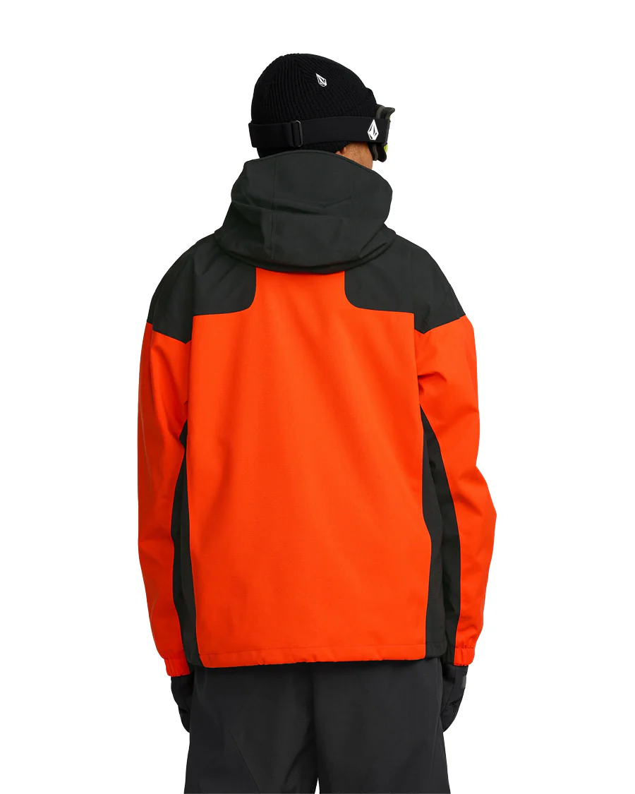 Volcom Men's Kleveland Jacket Orange Shock 2026 - Image 2