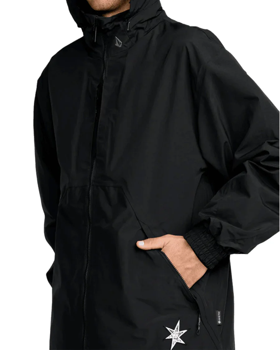 Volcom Men's Longo Gore-Tex Jacket Black 2026 - Image 3