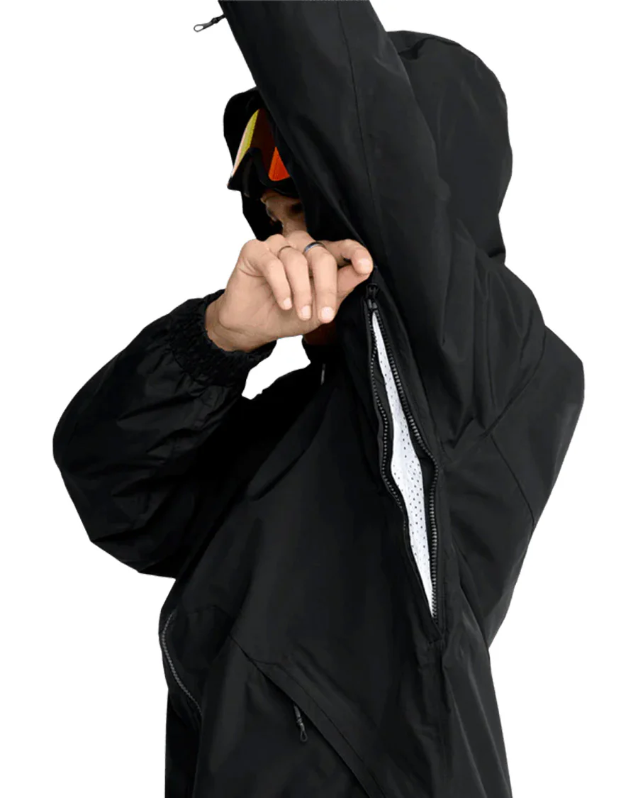 Volcom Men's Longo Gore-Tex Jacket Black 2026 - Image 4