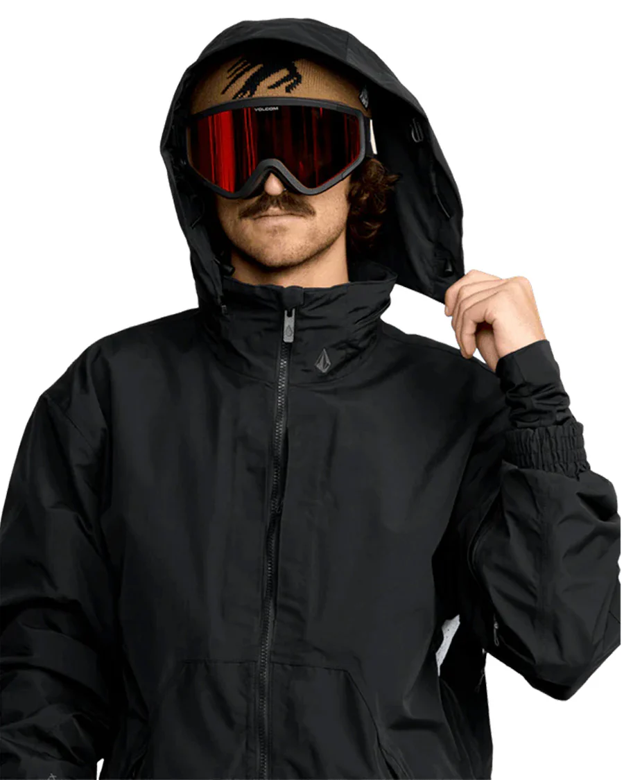 Volcom Men's Longo Gore-Tex Jacket Black 2026 - Image 6