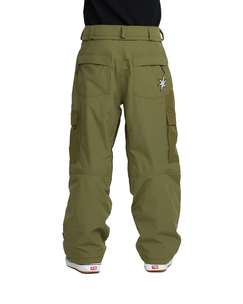 Volcom Men's Longo Gore-Tex Pant Dark Olive 2026 - Image 2