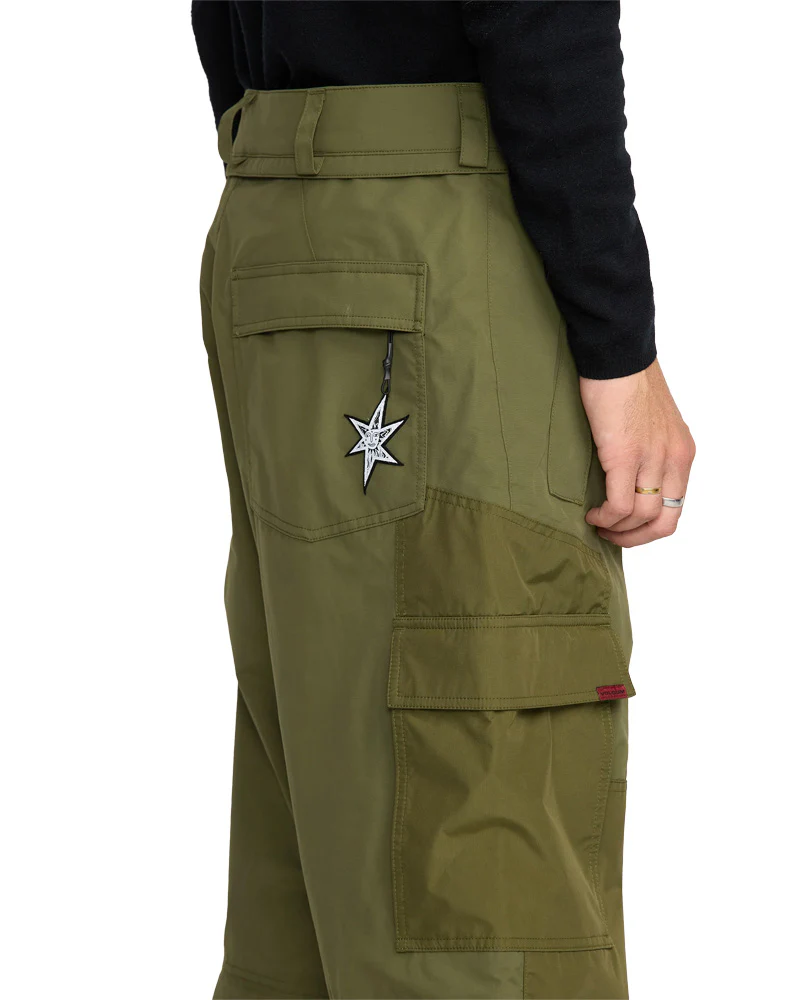 Volcom Men's Longo Gore-Tex Pant Dark Olive 2026 - Image 3