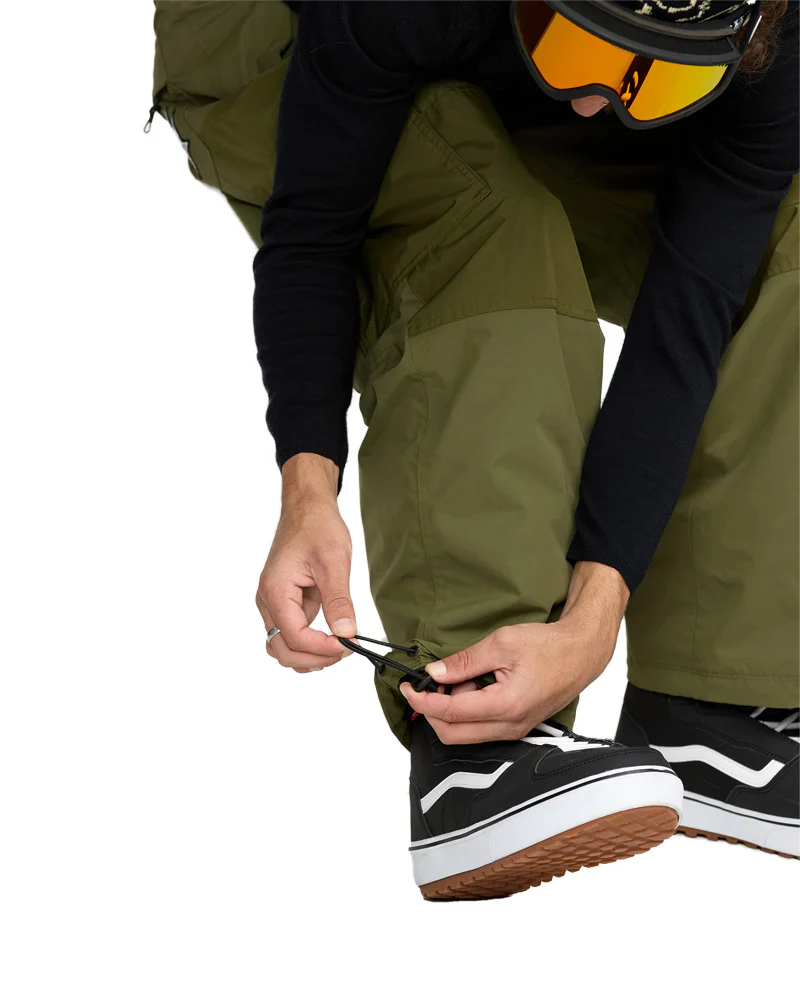 Volcom Men's Longo Gore-Tex Pant Dark Olive 2026 - Image 5