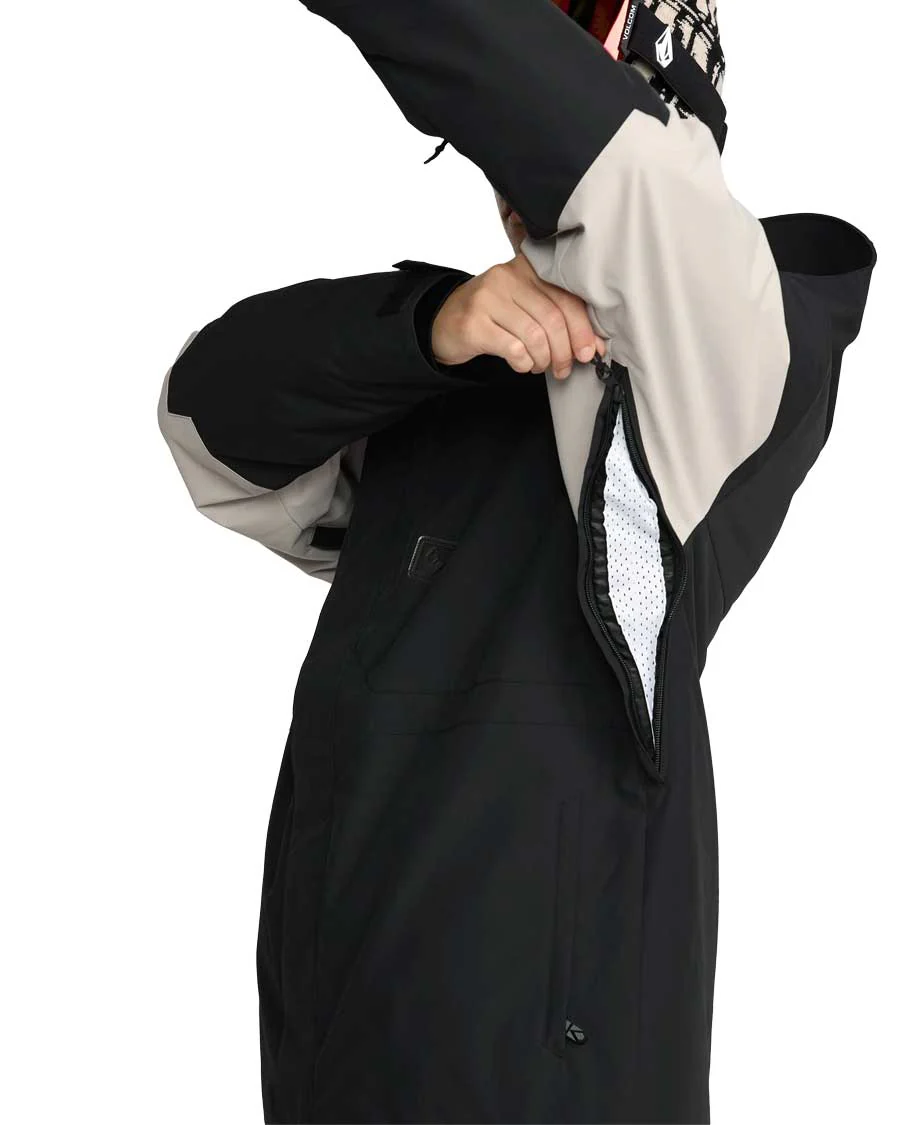 Volcom Men's Primry Ins Jacket Black 2026 - Image 4