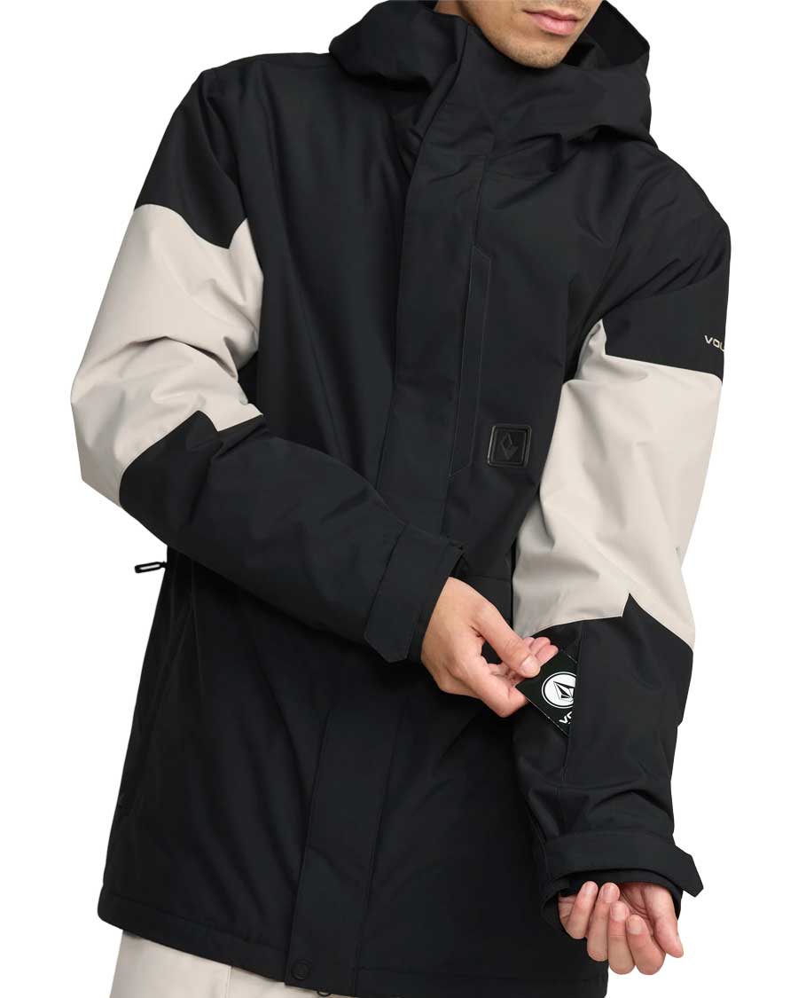 Volcom Men's Primry Ins Jacket Black 2026 - Image 5