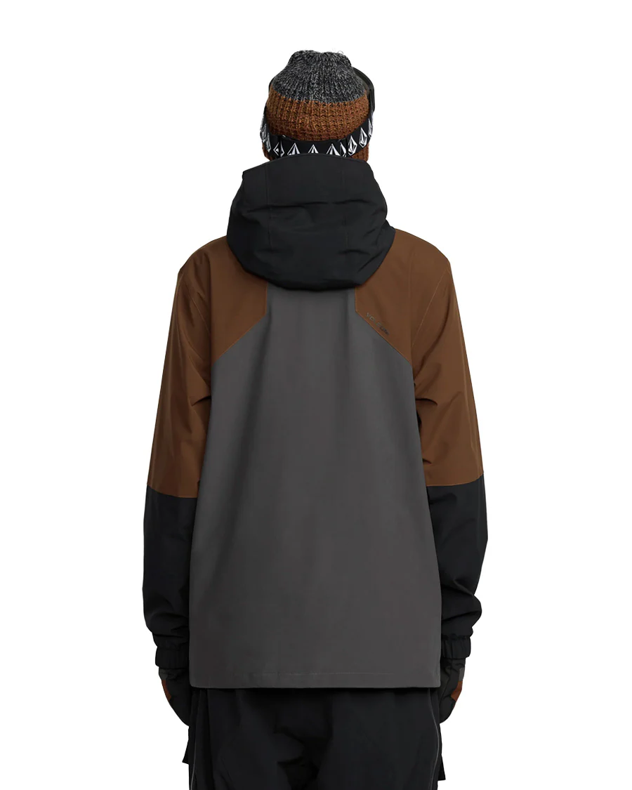 Volcom Men's Rnge Stretch 30K Jacket Brown 2026 - Image 2
