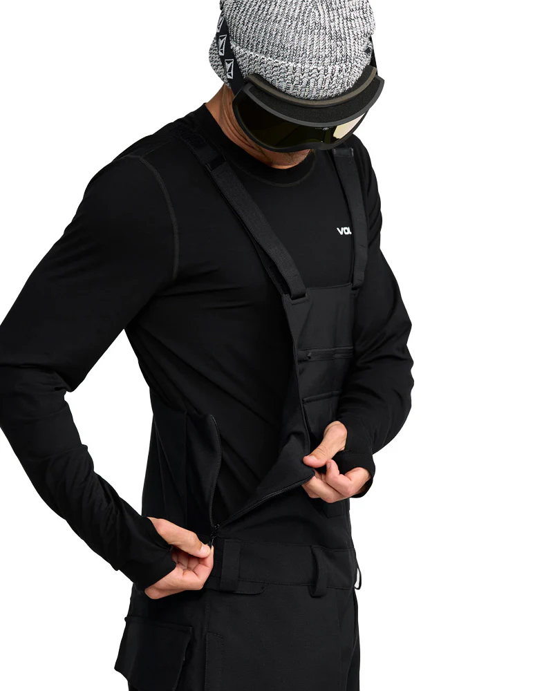 Volcom Men's Roan Bib Pant Black 2026 - Image 3