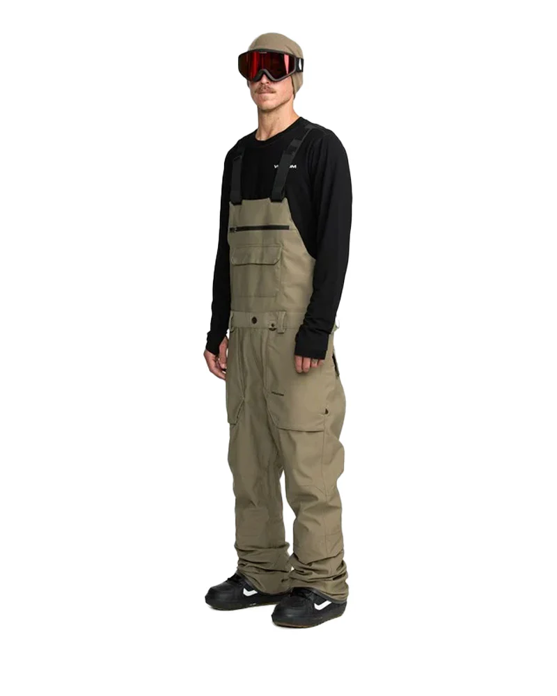 Volcom Men's Roan Bib Pant Military 2026