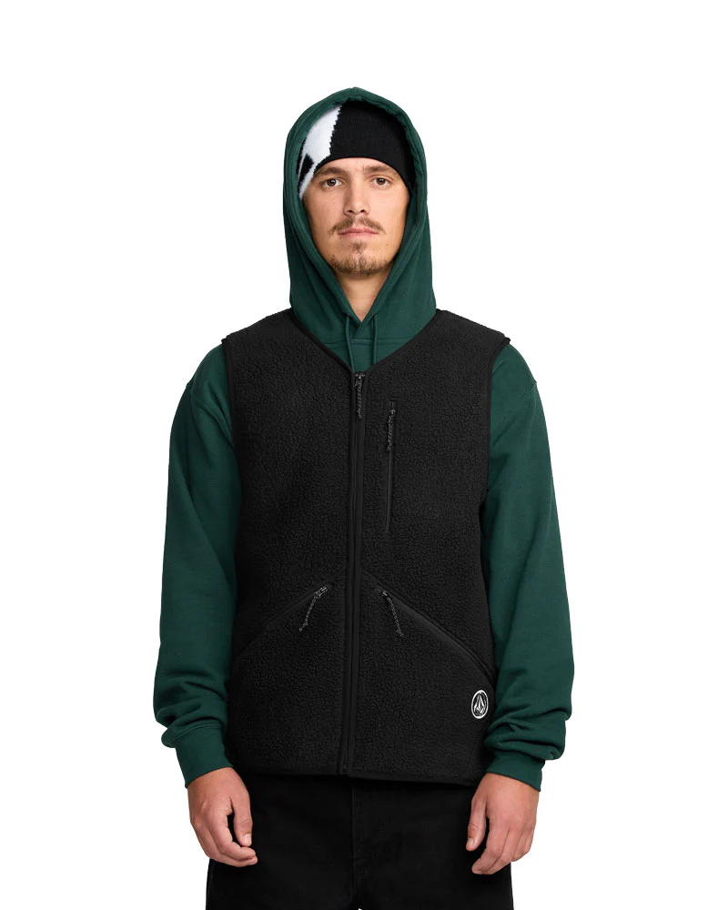 Volcom Men's Snowdrift Vest Black 2026 - Image 4