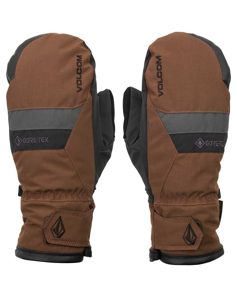 Volcom Men's Stay Dry Gore-Tex Mitt Brown 2026