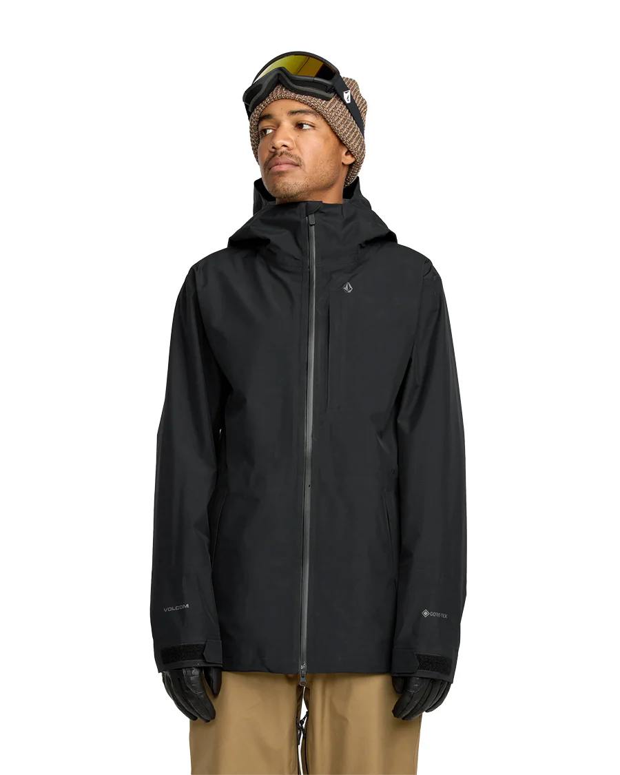 Volcom Men's Tester 3L Gore-Tex Jacket Black 2026