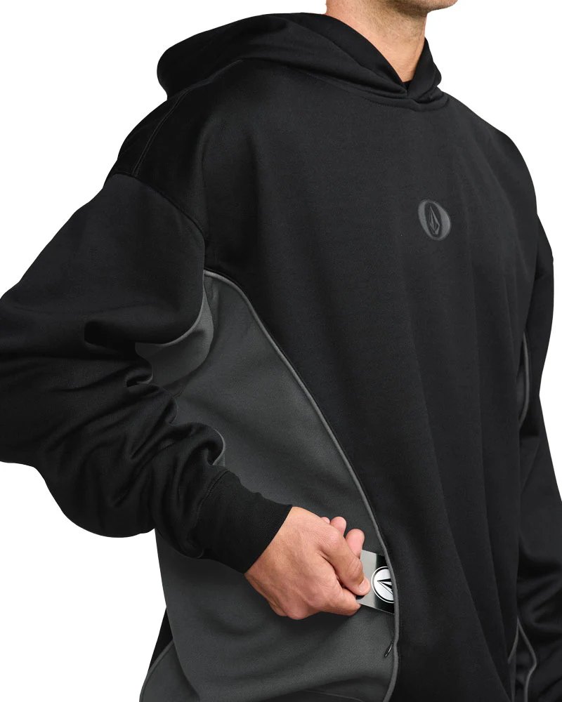 Volcom Men's Vital Hydro Pullover Black 2026 - Image 4
